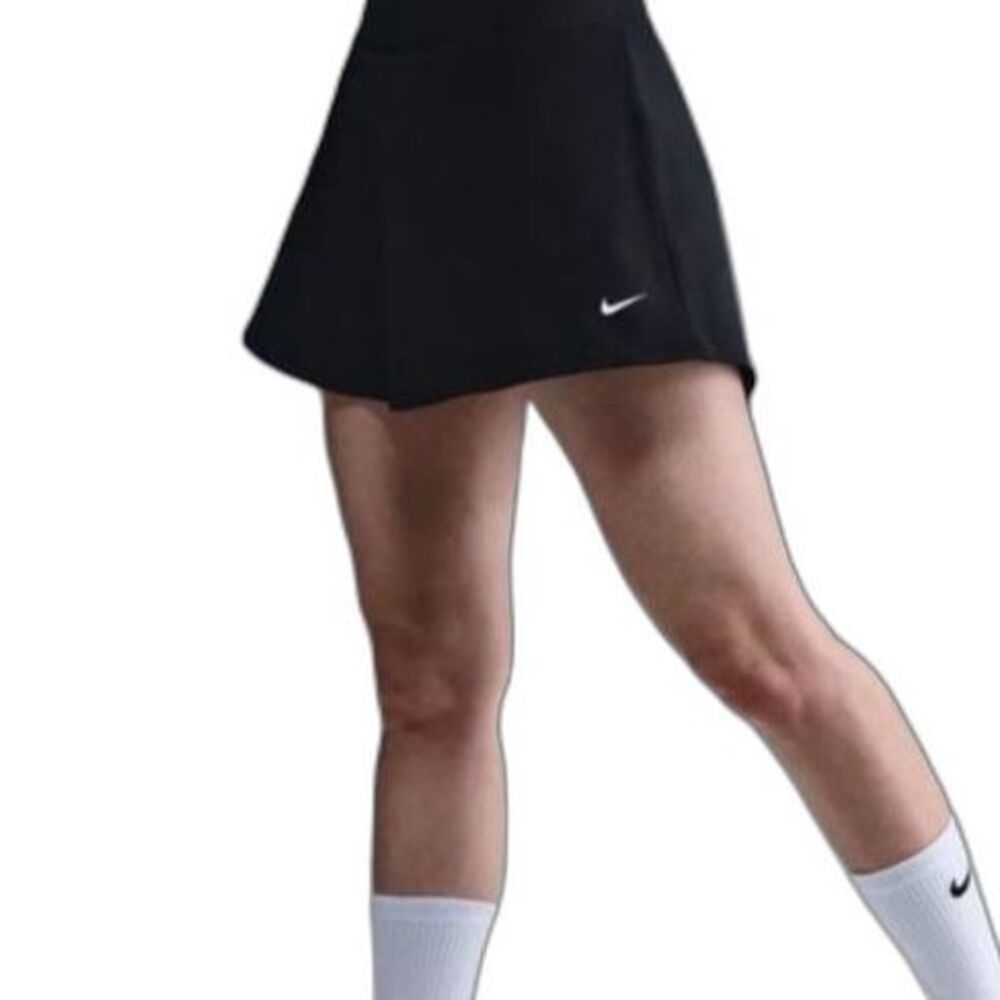 Nike Women's Dry- Fit Navy Performance Midrise Short Tennis Skirt Size L
